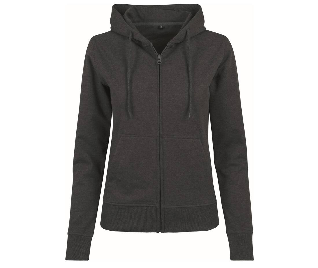 Sweat zippé femme capuche thumb