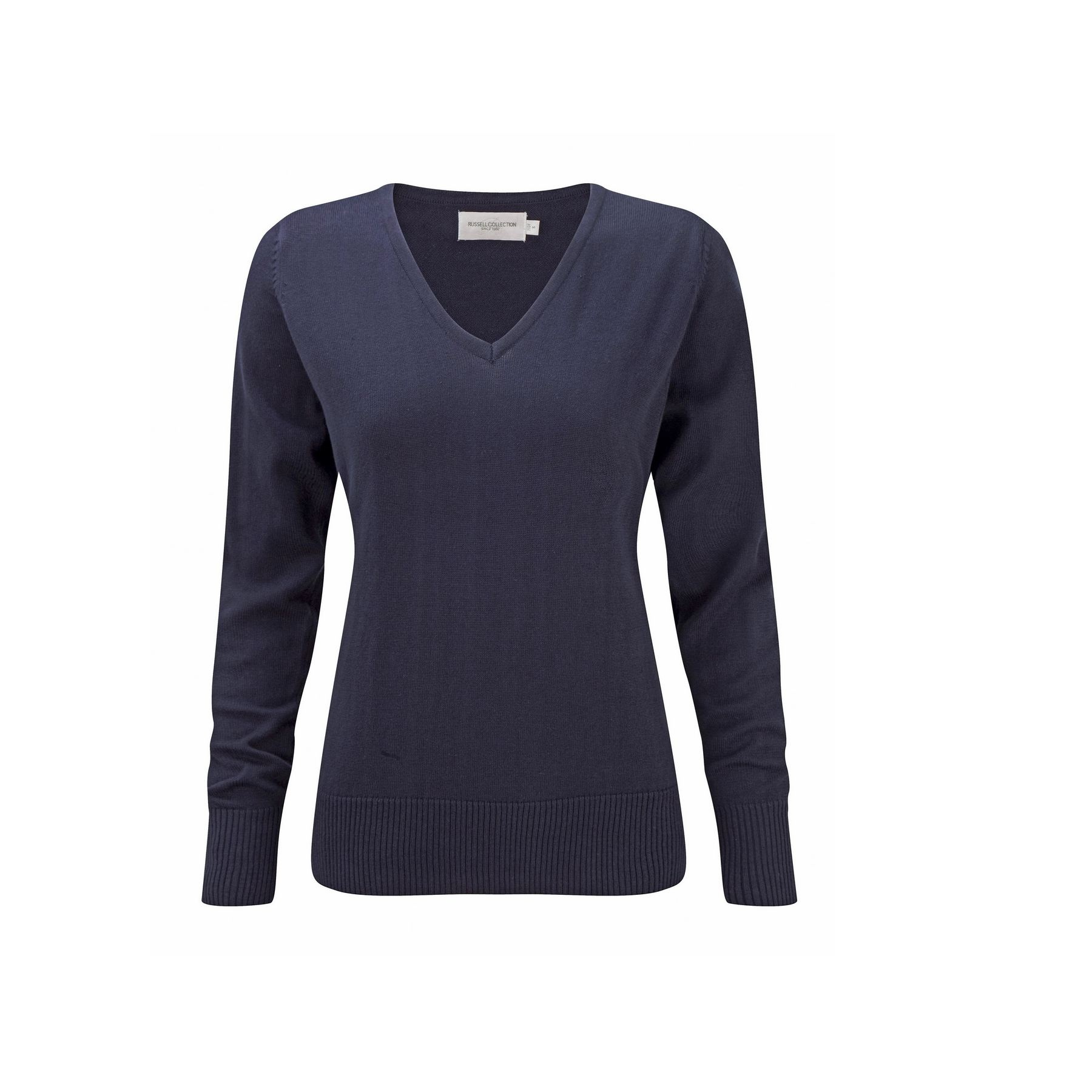 Pull col v femme thumb