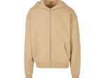 Sweat zippé à capuche très lourd