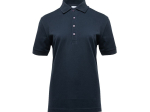Polo femme boutons contrastés