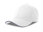 Casquette 6 pans visière sandwich