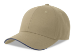 Casquette 6 pans visière sandwich