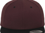 Casquette snapback bicolore