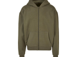 Sweat zippé à capuche très lourd