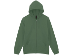 Sweat à capuche zippé unisexe