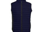 Bodywarmer bi-matière homme
