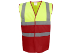 Gilet de sécurité bicolore