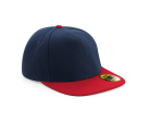 Casquette style rappeur visière contrastée
