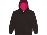 Sweat enfant capuche contrastée