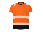 Tee-shirt haute visibilité en polyester recyclé