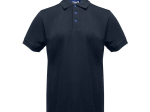 Polo avec boutons contrastés