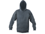 Sweat capuche grand zip 300
