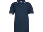 Kids’ short sleeve piqué polo shirt