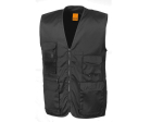 Gilet reporter multi-poches polycoton