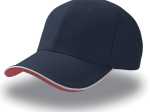 Casquette 6 pans contrastée