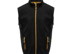 Bodywarmer polaire contrasté