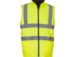 Bodywarmer réversible haute visibilité