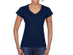 Tee-shirt col v femme