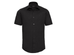 Men's short sleeve fitted stretch shirt
