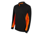 Polo bicolore manches longues
