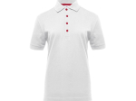 Polo femme boutons contrastés