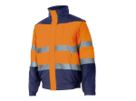 Blouson matelassé 2 en 1 haute visibilité
