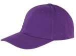 Casquette basse coton 6 panneaux