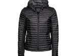 Doudoune capuche crossover femme
