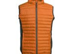 Bodywarmer bi-matière homme