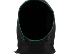 Capuche en softshell avec biais contrasté