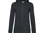 Sweat capuche zippé organique femme