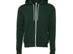 Sweat capuche zippé unisexe