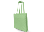 Sac shopping en coton recyclé avec soufflet