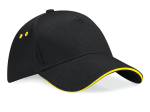 Casquette 5 panneaux bicolore