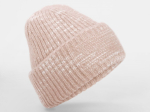 Bonnet tricoté avec zone de marquage