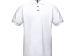 Polo avec boutons contrastés