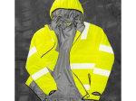 Veste haute visibilité en polyester recyclé