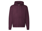 Sweat capuche grand zip 280