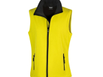 Bodywarmer softshell imprimable femme
