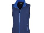 Bodywarmer softshell imprimable femme