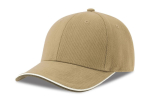 Casquette 6 pans contrastée