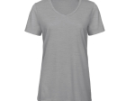 Tee-shirt col v femme tri-blend