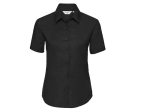 Ladies' short sleeve tailored oxford shirt