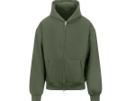 Sweat capuche zippé lourd