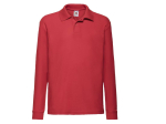 Polo enfant manches longues