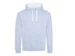 Sweat capuche contrastée