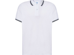 Polo homme contrasté