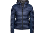 Doudoune capuche crossover femme
