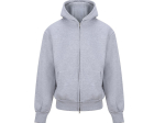Sweat capuche zippé lourd