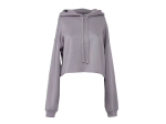 Sweat capuche femme court